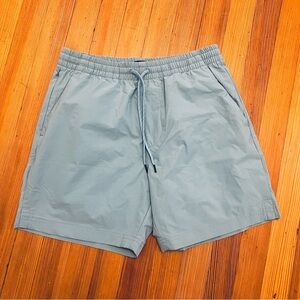 [S] J Crew 6” Men’s Tech Dock Shorts - Light Blue